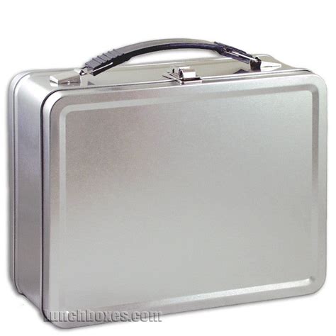 plain metal luch boxes|Small Plain Metal Lunch Box – Lunchbox.com.